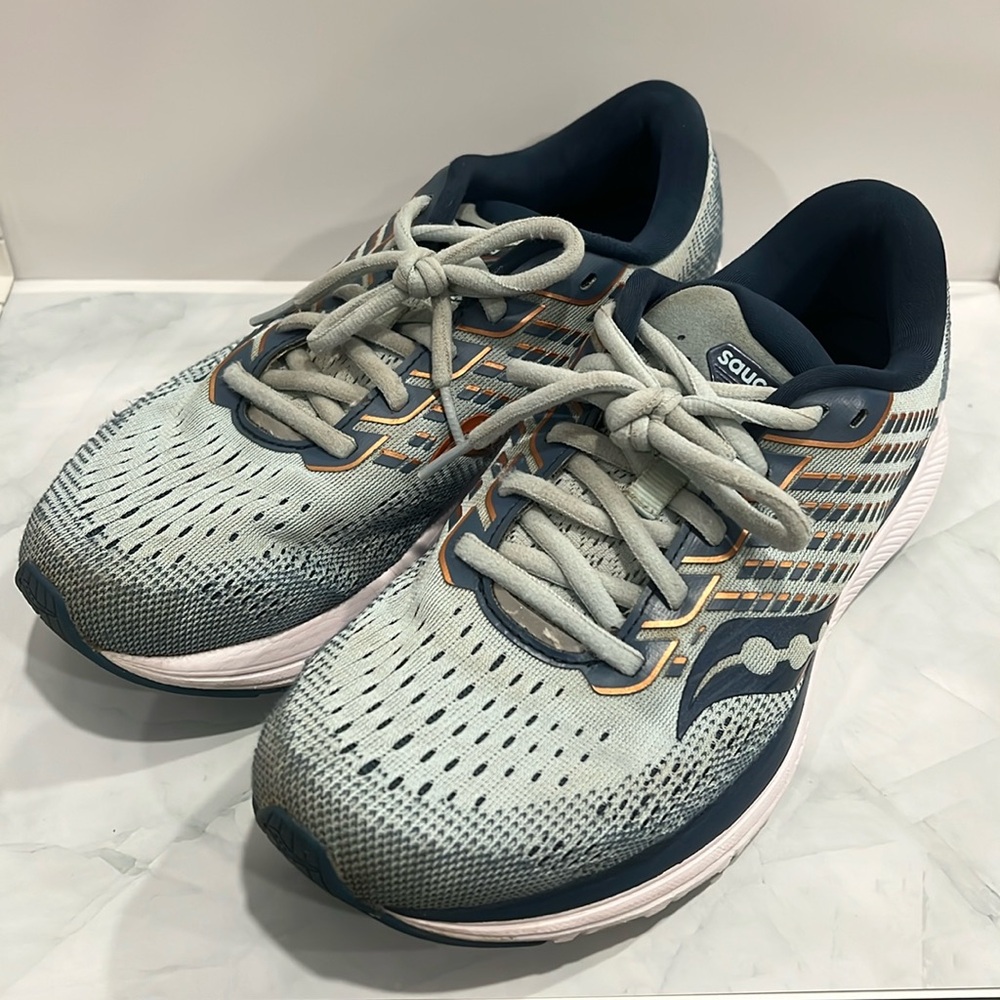 Saucony Ride 13 Sky Storm Women’s Running Shoes Size 9